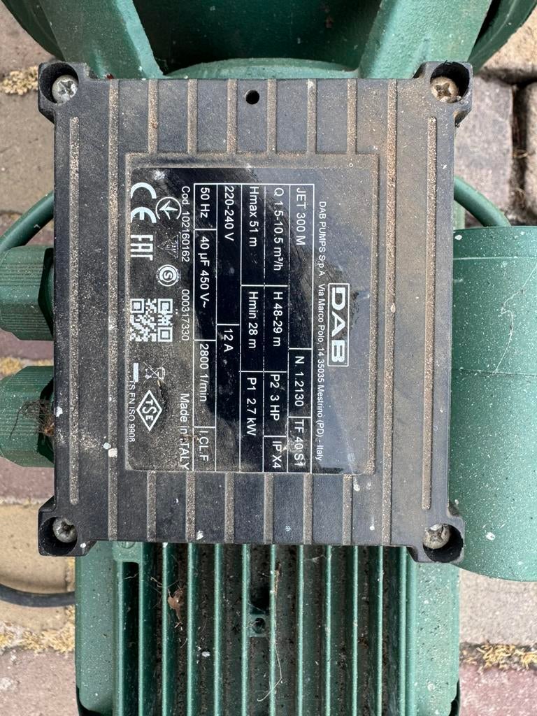 Beregeningspomp, Tuin en Terras, Waterpompen, Ophalen of Verzenden, Gebruikt, Beregeningspomp