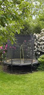 Trampoline Salta zwart 251 cm (gratis), Ophalen, Gebruikt