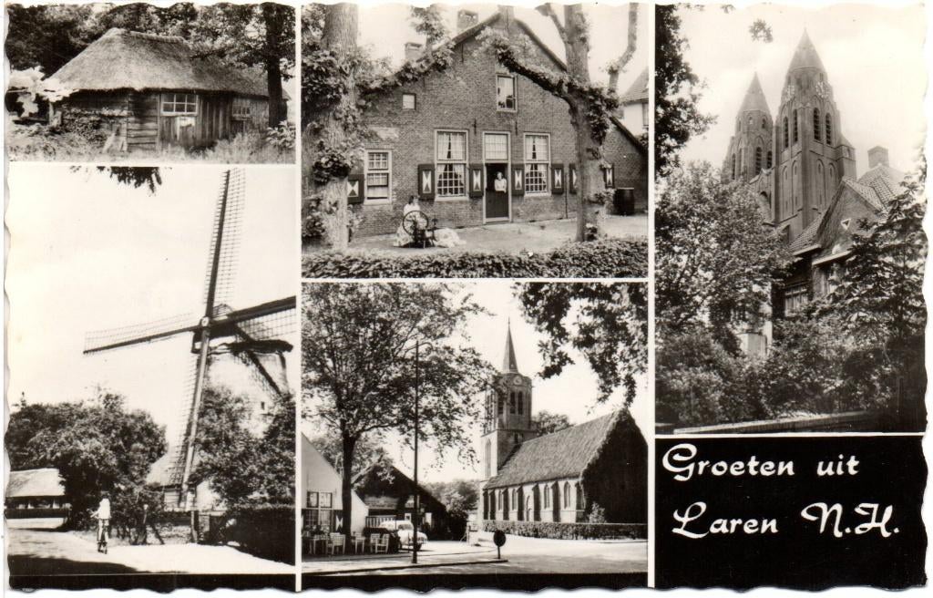 Laren  Groeten uit, Ophalen of Verzenden, 1980 tot heden, Gelopen, Noord-Holland