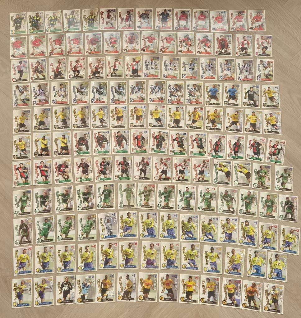 All Stars Eredivisie 2003-2004 voetbalkaarten, Ophalen of Verzenden, Zo goed als nieuw, Buitenlandse clubs