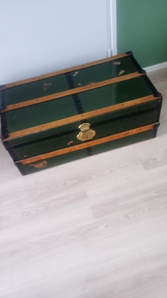 Grote scheepskist dekenkist kist, 0 tot 2 jaar