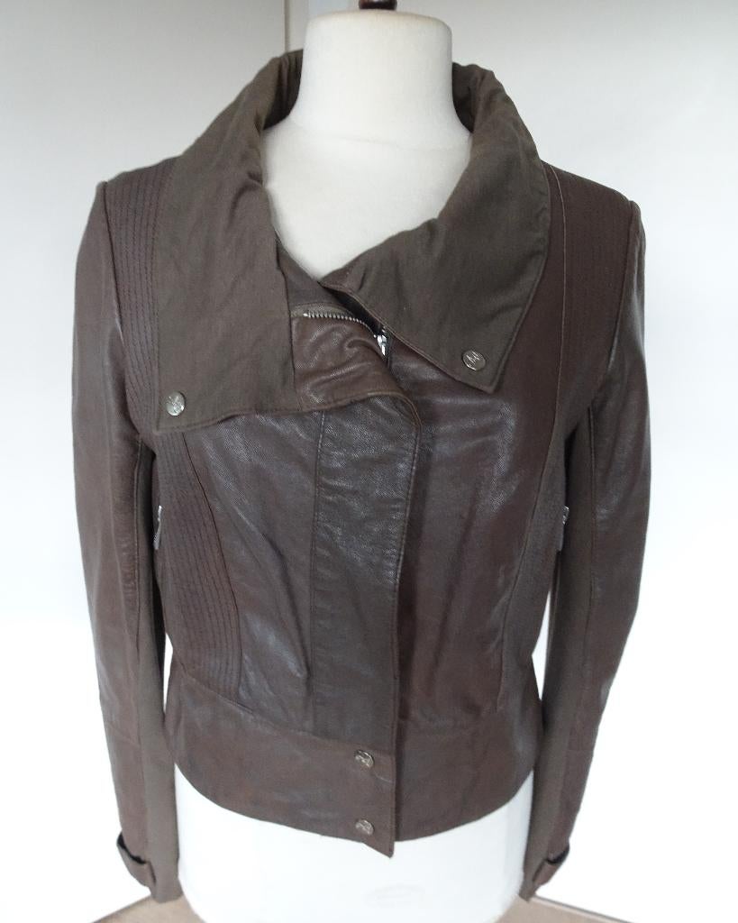 LEREN JASJE VAN ARMA MAAT 38 *, Maat 38/40 (M), Bruin, Arma, Ophalen of Verzenden