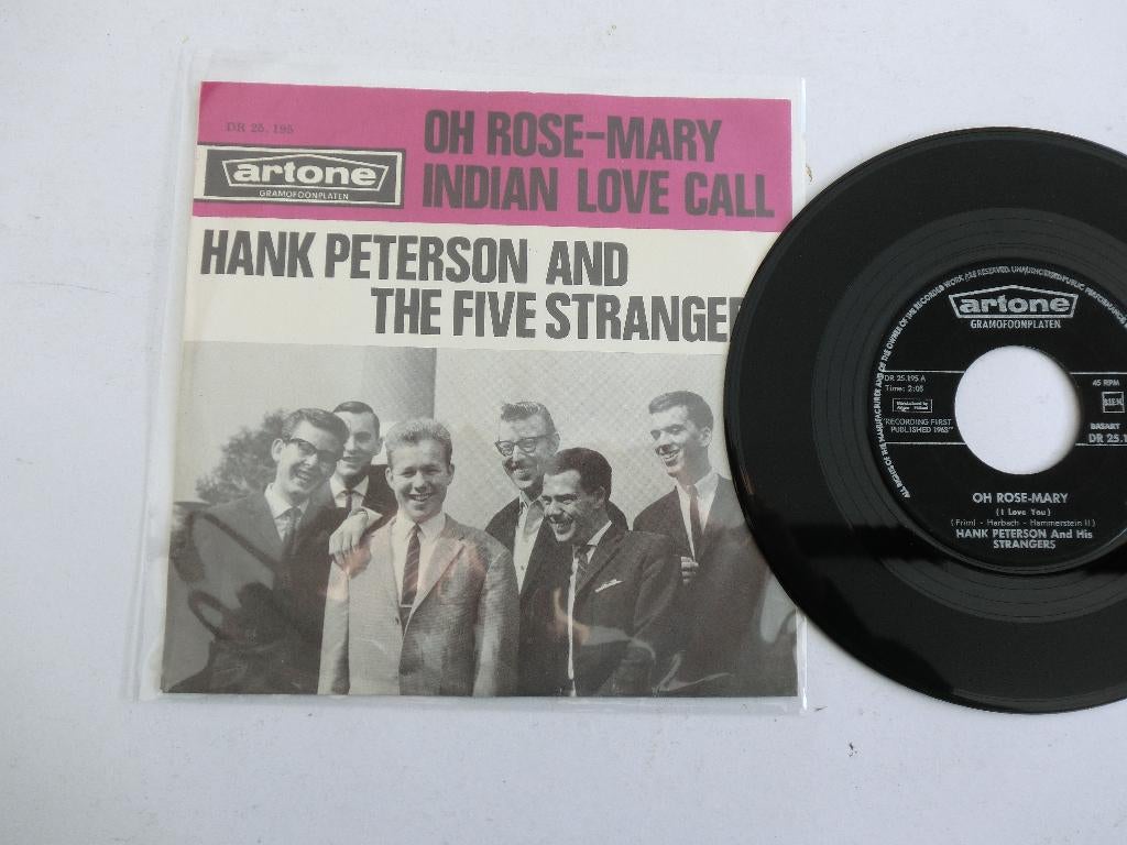 Hank Petersen Oh Rose Mary/Indian love call, 7 inch, Single, Ophalen of Verzenden, Zo goed als nieuw
