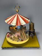 Top zeldzame stoommachine carrousel 1900, Antiek en Kunst, Ophalen of Verzenden