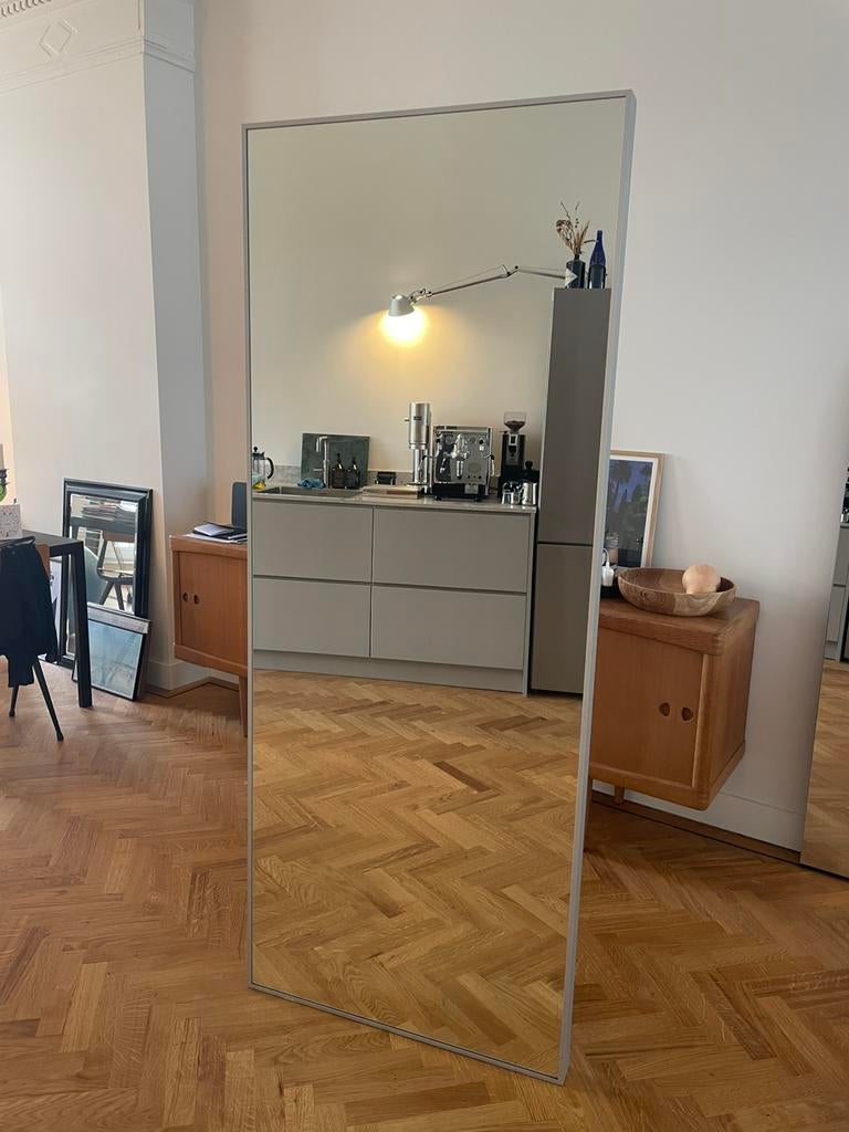 Hovet spiegel IKEA, Huis en Inrichting, Woonaccessoires | Spiegels, Ophalen, Zo goed als nieuw, 75 tot 100 cm, 150 tot 200 cm