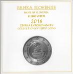 BU set Slovenie 2018 - 1 cent t/m 3 euro - 10 munten Blister, Postzegels en Munten, Munten | Europa | Euromunten, Verzenden, Slovenië