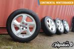 Volvo V50 velgen + Continental winterbanden!, Gebruikt, 16 inch, Banden en Velgen, Volvo
