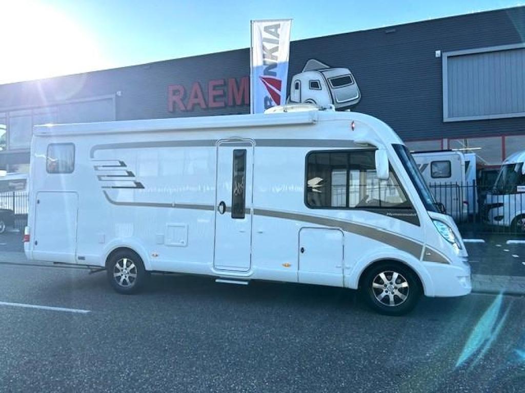 Hymer B 588 Premium Line 150 PK, Caravans en Kamperen, Campers, Chemisch toilet, Standaard zit, Ringverwarming, Fiat