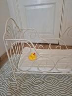 Kinderbed (150cm bij 75cm) met bijpassend poppenbedje, Antiek en Kunst, Antiek | Meubels | Bedden, Ophalen of Verzenden