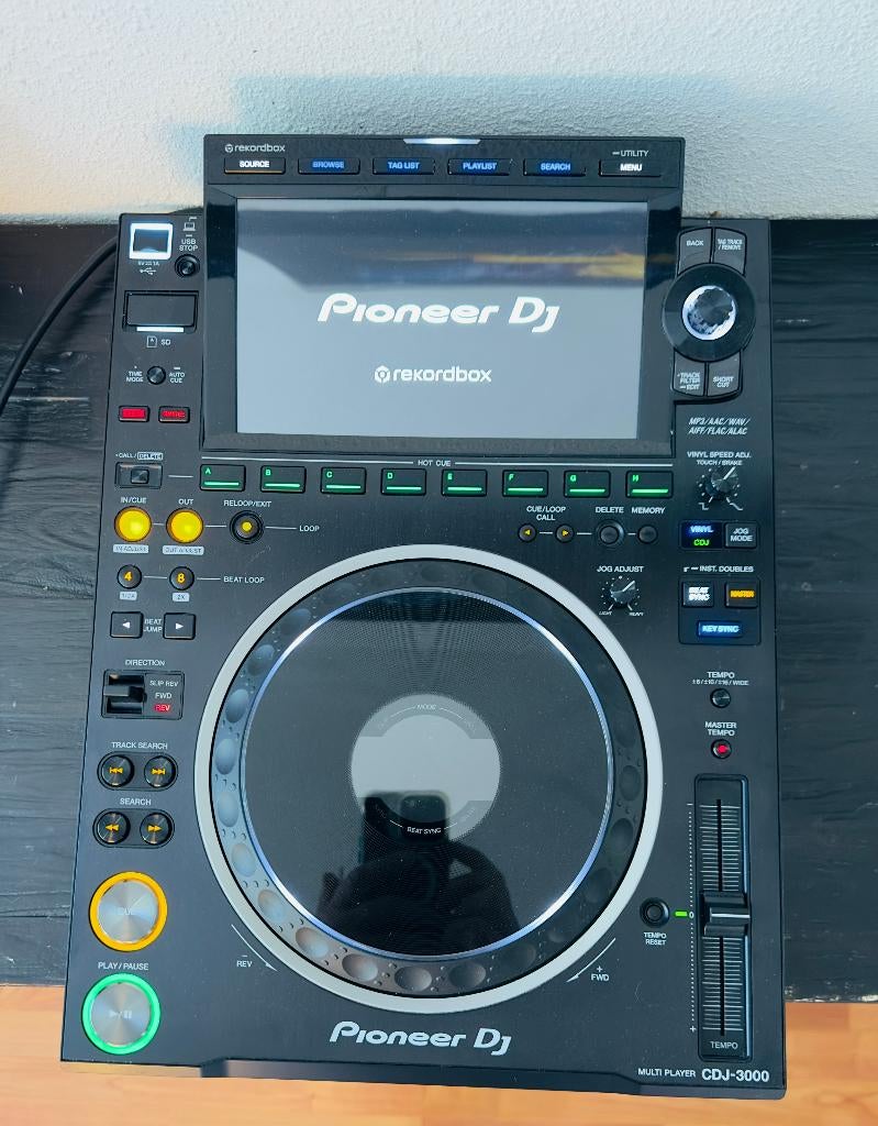 Pioneer DJ CDJ-3000 Professionele Multi-Speler, Ophalen, Zo goed als nieuw, Dj-set, Pioneer