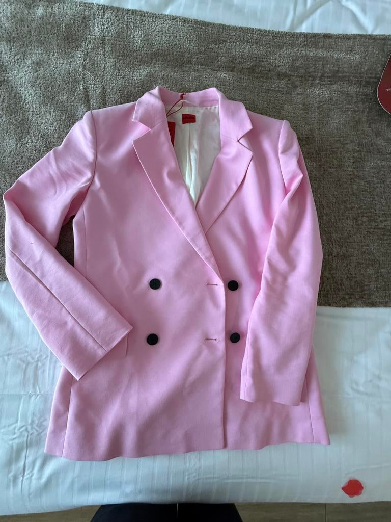 NIEUW Hugo Boss colbert maat S, Nieuw, Ophalen of Verzenden, Jasje, Roze