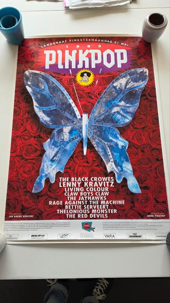 Pinkpop Posters - Diverse Jaren, Verzamelen, Posters, Nieuw, Muziek, A1 t/m A3, Rechthoekig Staand, Verzenden