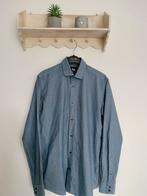 Blumfontain overhemd heren maat M, Blauw, Zo goed als nieuw, Blumfontain, Halswijdte 39/40 (M)