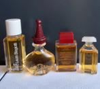 Set 4 luxe vintage Italiaanse miniaturen (zie omschrijving), Ophalen of Verzenden, Zo goed als nieuw