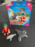 Playmobil jongen met zeehonden +ovv., Ophalen of Verzenden, Zo goed als nieuw