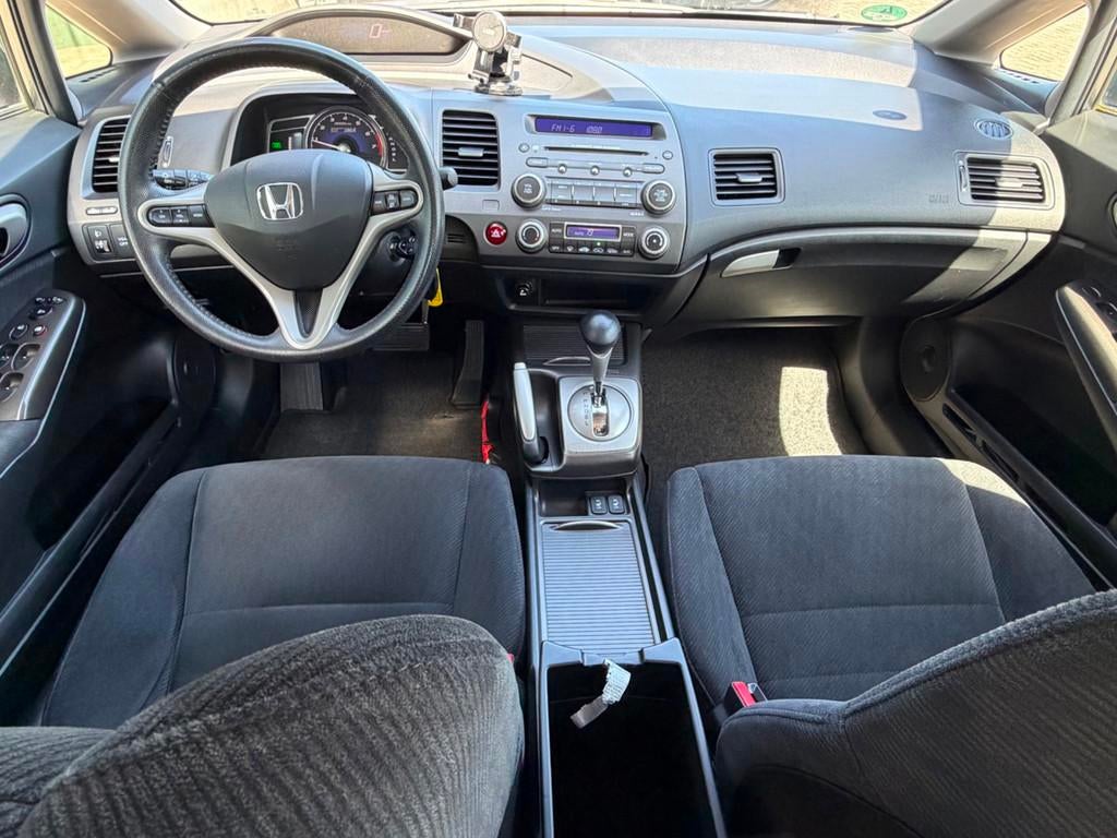 Honda Civic 1.3 Hybrid, NAP, 1e eigenaar, Euro 5, Stof, Gebruikt, Zwart
