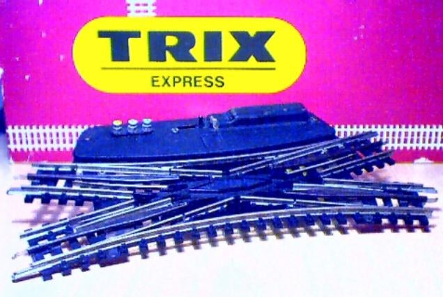 Trix Express kruiswissel cat 4368, Gebruikt, Gelijkstroom, Trix, Rails