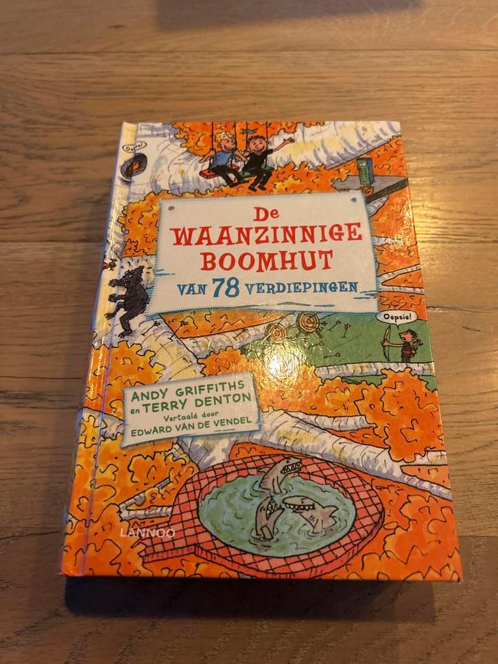 De Waanzinnige Boomhut van 78 Verdiepingen - Andy Griffiths, Boeken, Kinderboeken | Jeugd | onder 10 jaar, Zo goed als nieuw, Fictie algemeen