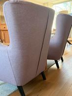 2 Faurteuils Oud Roze, Huis en Inrichting, Ophalen, Gebruikt, Minder dan 75 cm, 75 tot 100 cm