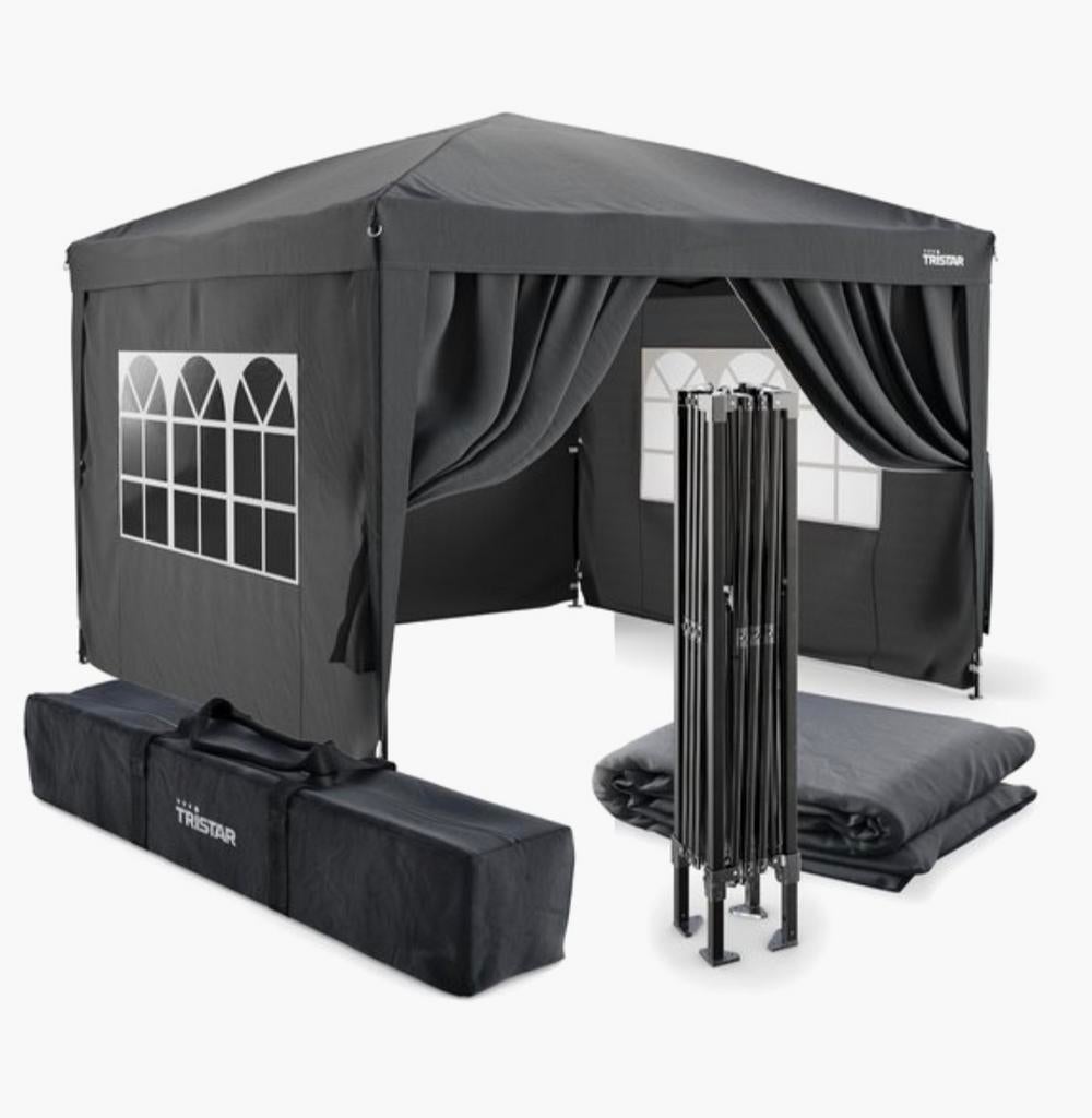Nieuw 3x3m Tuinpaviljoen - Ongebruikt en Onuitgepakt, Tuin en Terras, Partytenten, Ophalen