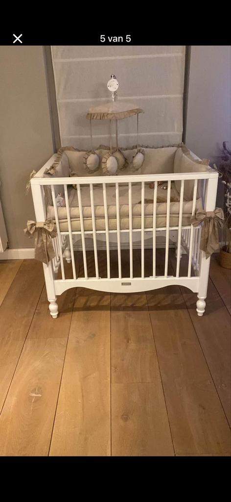 landelijk bopita box met royal baby collection bekleding, Ophalen, Zo goed als nieuw, Ledikant