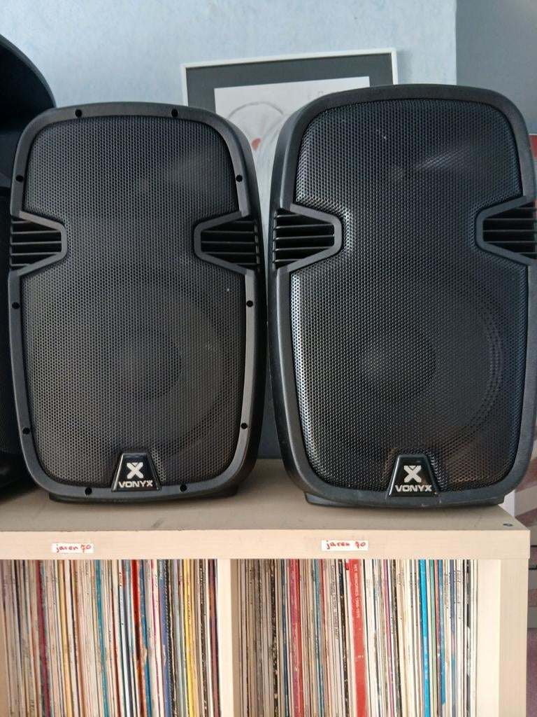 Vonyx SPJ1200A Hi-End Actieve Speakers (set van 2), Audio, Tv en Foto, Luidsprekers, Ophalen of Verzenden