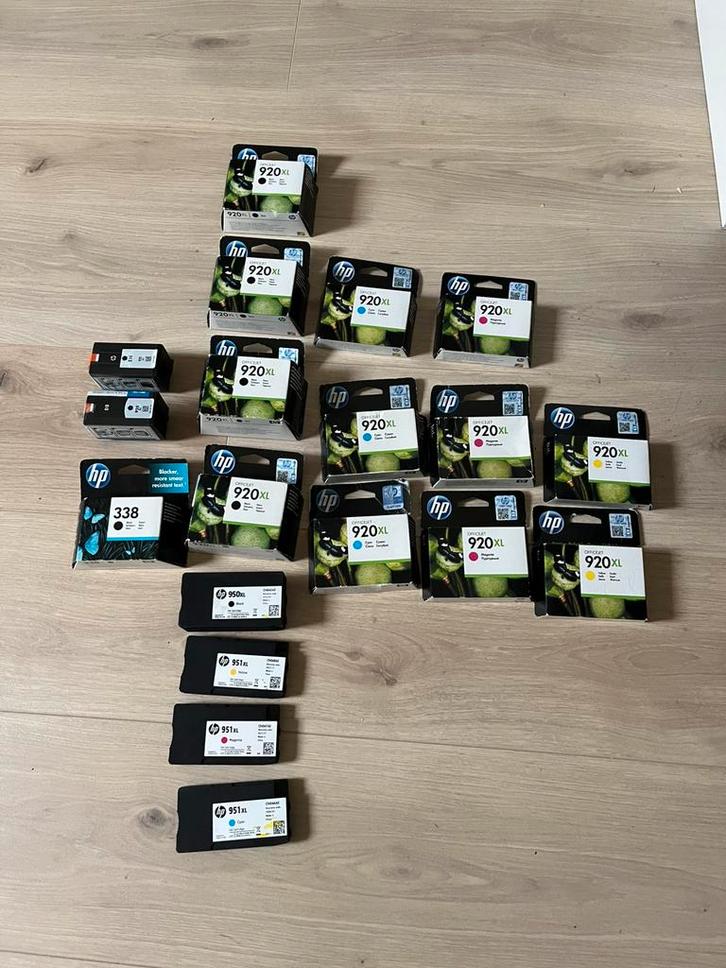 Hp inktcartriges 338/920XL/950XL/951XL, Computers en Software, Printerbenodigdheden, Nieuw, Ophalen of Verzenden