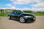 BMW Z3 Roadster 1.9i – 2001 – Cosmos Schwarz Pearl, Auto's, Cabriolet, Zwart, Leder, 1200 kg