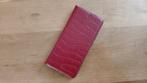 Telefoonhoesje Oppo Reno 11F ROOD - echt leer, Telecommunicatie, Ophalen of Verzenden, Nieuw, Overige typen, Overige merken