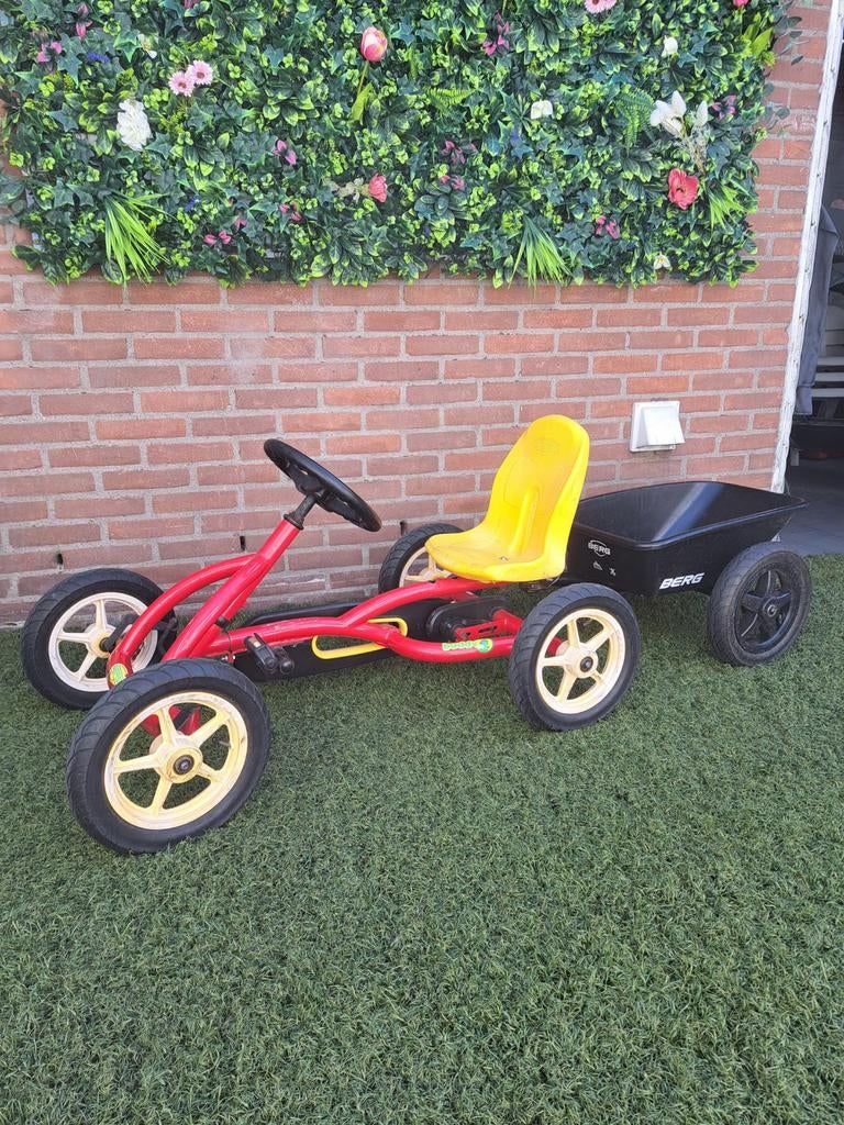 Te koop berg buddy skelter met berg Aanhangwagen, Ophalen, Gebruikt, Berg, Met kar of aanhanger
