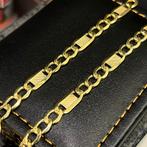 14 karaat gouden ketting dik cuban schakel, Ophalen of Verzenden, Zo goed als nieuw, Goud