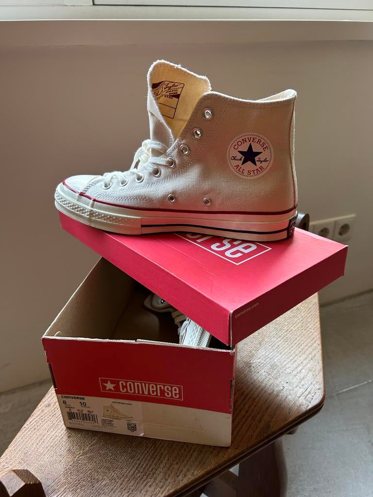 Nieuwe Converse Chuck Taylor All Star Hi Top Sneakers 41.5, Ophalen of Verzenden, Nieuw, Wit, Sneakers of Gympen