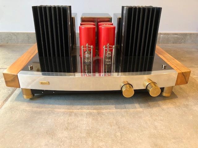 prachtige PATHOS twin towers hybride versterker, Audio, Tv en Foto, Versterkers en Receivers, Zo goed als nieuw, Stereo, 120 watt of meer