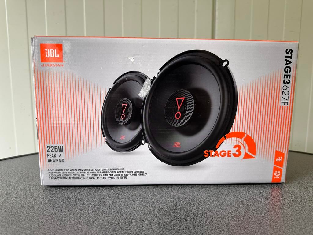JBL Stage 3 627F - Autospeaker - 6.5” (16,5 cm), Auto diversen, Autospeakers, Ophalen of Verzenden, Zo goed als nieuw