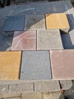 Dubbelklinker 21x21x8 brons, Ophalen, Nieuw, Beton, Terrastegels