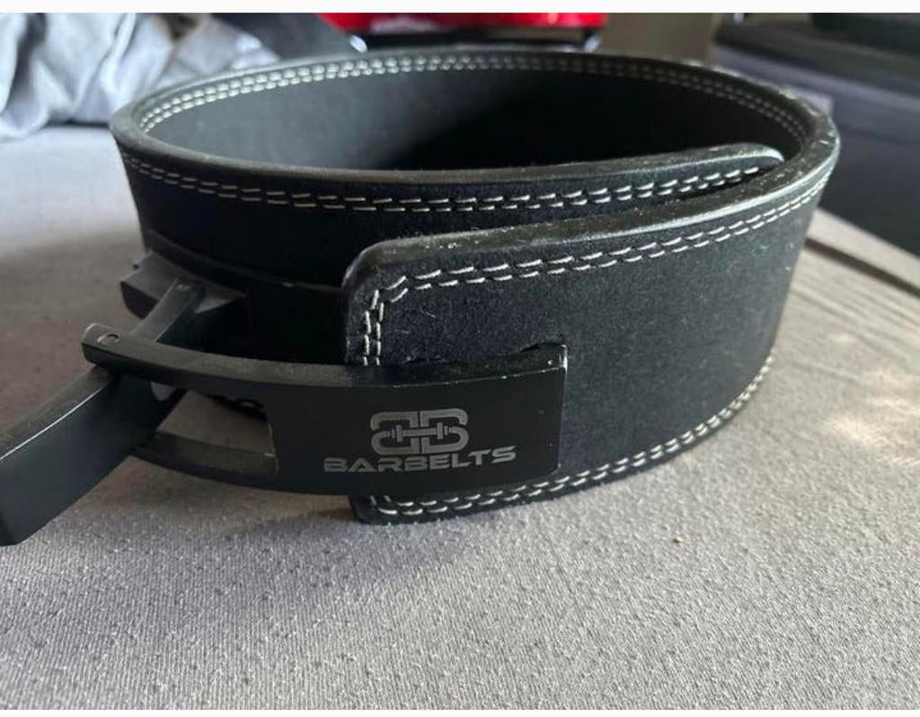 Squad bench deadlift belt voor core en rug support, Ophalen of Verzenden, Gebruikt, Rug, Halterriem