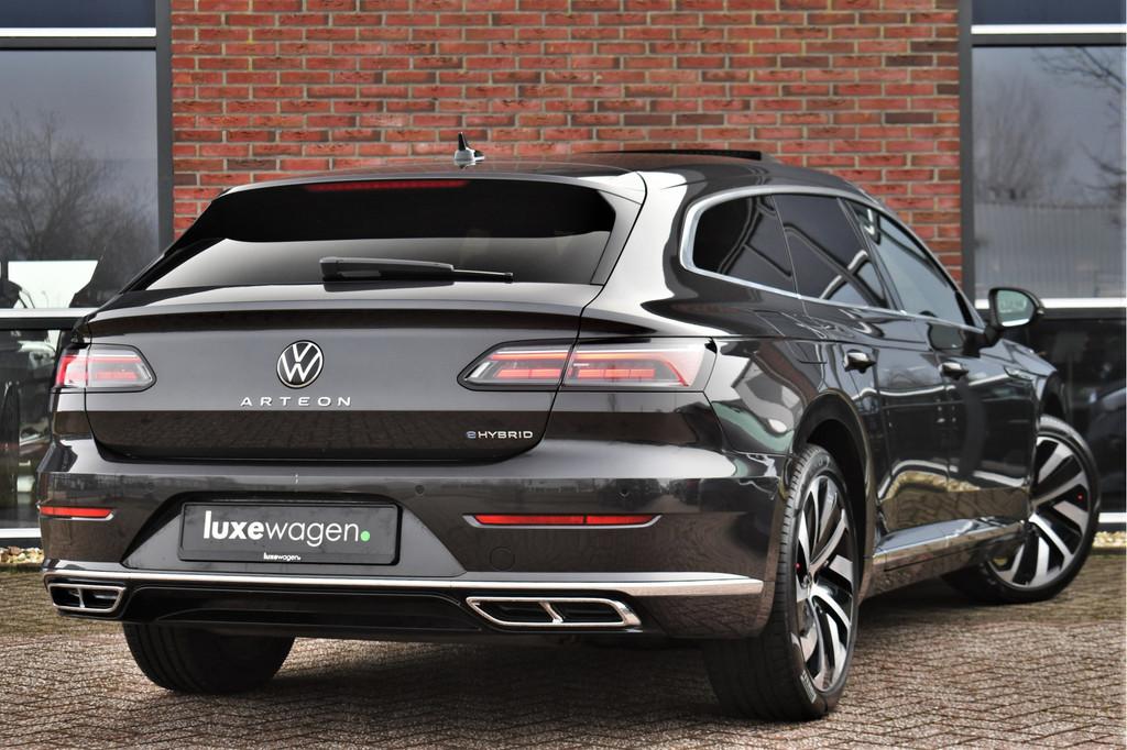 Volkswagen Arteon Shooting Brake 1.4 TSI eHybrid R-Line Pano, Auto's, Volkswagen, 12 maanden, Arteon, Gebruikt, Zwart