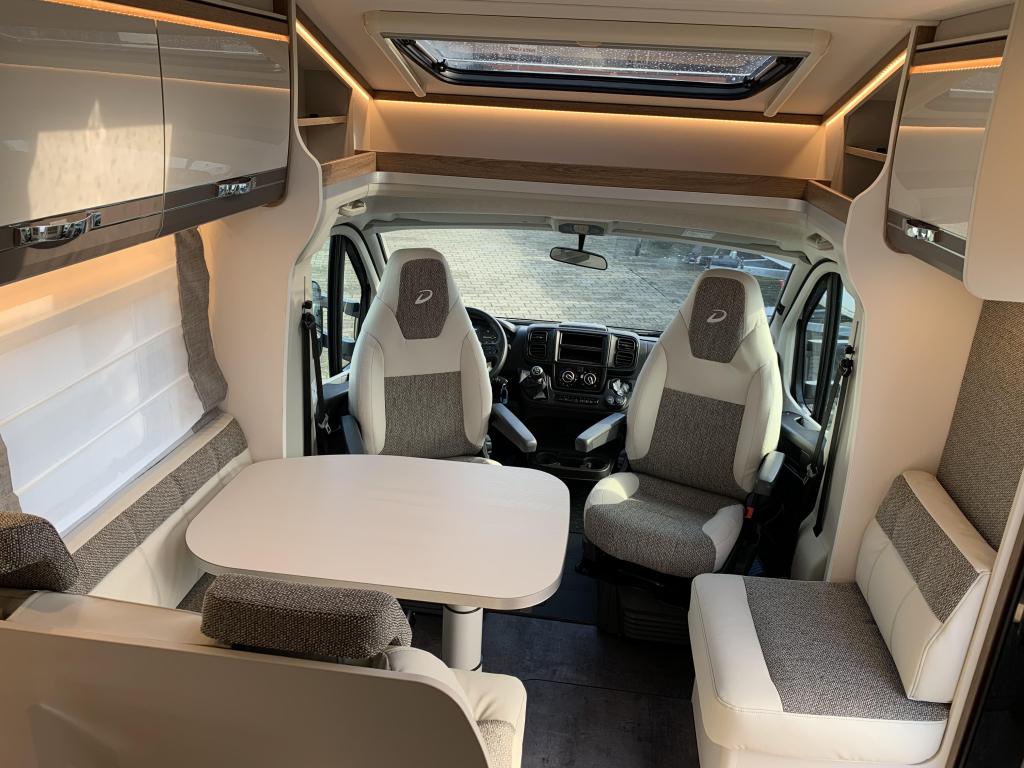 Dethleffs Trend T 7057 EB - Lengtebed - voordeel -, Caravans en Kamperen, Airbags, Ringverwarming, Fiat, 7 tot 8 meter