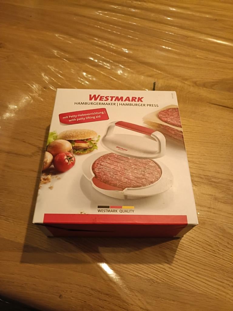 Westmark Hamburgermaker / Hamburgerpers - Nieuw in doos, Ophalen of Verzenden, Zo goed als nieuw