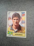 Panini sticker WK 94 USA. Speler Jorginho Brazilië., Verzenden, Zo goed als nieuw, Sticker