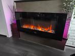Livin flame sfeerhaard met LED en afstandsbediening, Ophalen of Verzenden, Zo goed als nieuw, Vrijstaande haard, Elektrische haard