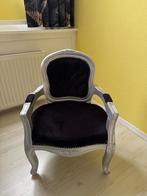 Barok kinderstoel zwart/zilver - Decoratief, Ophalen