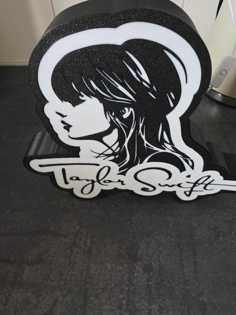 Taylor Swift ledlamp, Ophalen of Verzenden, Nieuw, Pop, Muziek, Fan merchandise, Modern