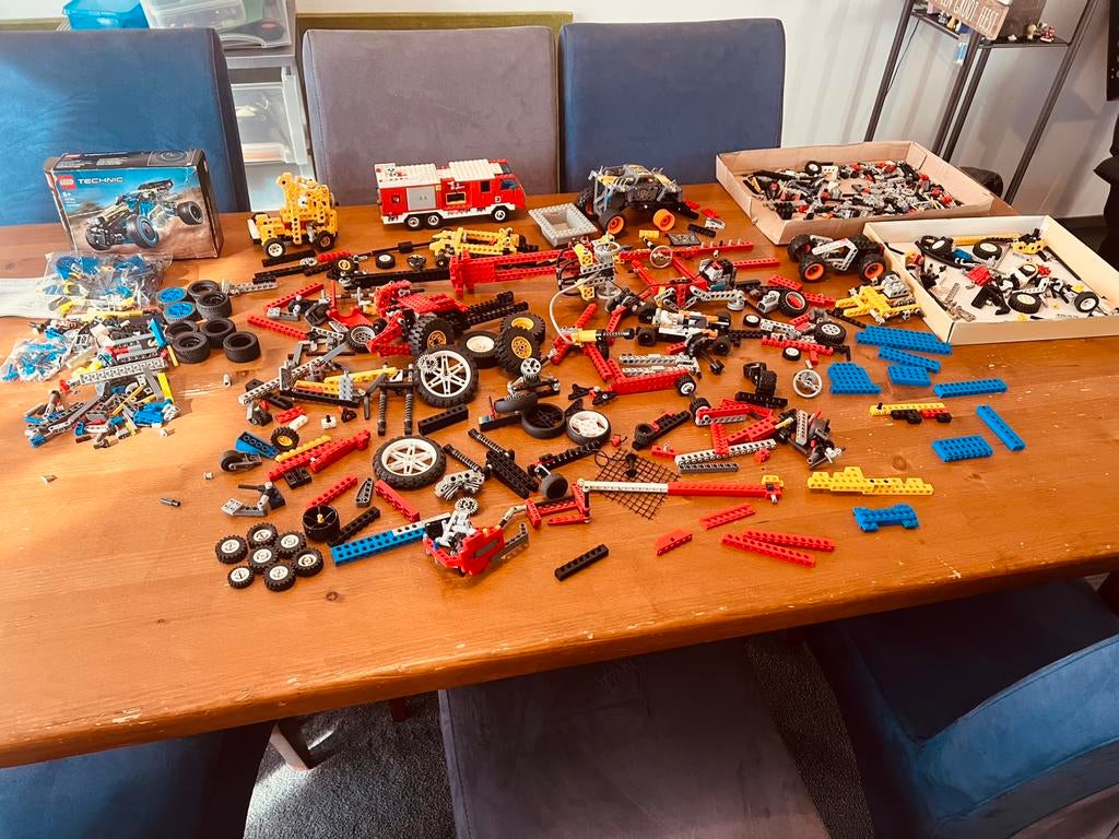 Lego veel technisch lego, Ophalen of Verzenden