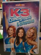 K3 dans studio Ushuaia DVD, Alle leeftijden, Ophalen, Zo goed als nieuw