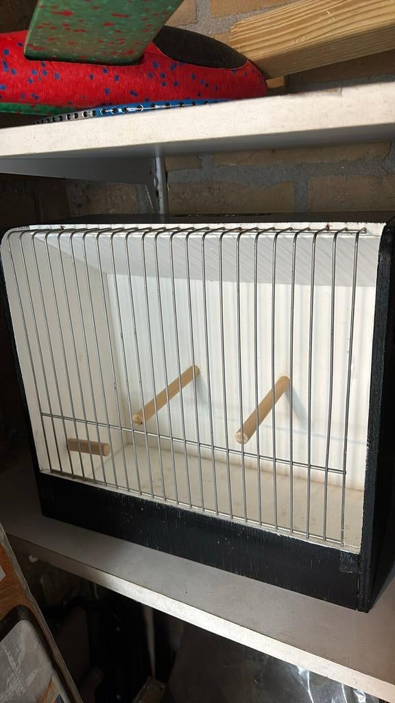 Kooi, Dieren en Toebehoren, Vogels | Hokken en Kooien, Ophalen, Hout, Vogelkooi