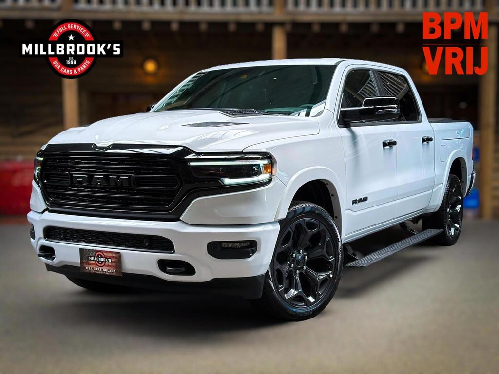 Dodge Ram 1500 5.7 V8 Limited Night Rambox BPM VRIJ, LPG, Pa, Auto's, Automaat, 5654 cc, 4 stoelen, 402 pk