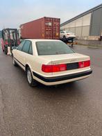 Audi 100 2.8 V6 1994 us import, Auto's, Audi, Automaat, Zwart, Wit, Leder