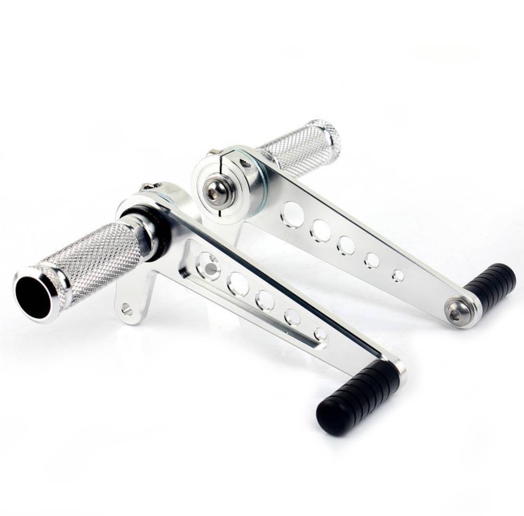 Nieuwe rem schakelset voetsteunen classic racer caferacer, Ophalen, Nieuw