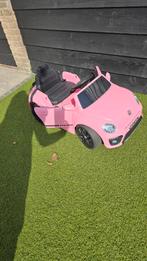 Roze Volkswagen Beetle Dune kinderauto met oplader, Ophalen